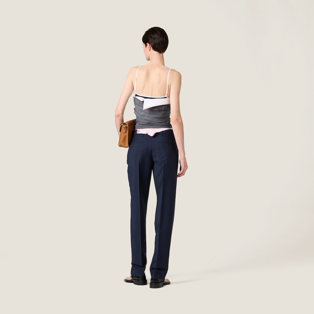 Kid mohair pants