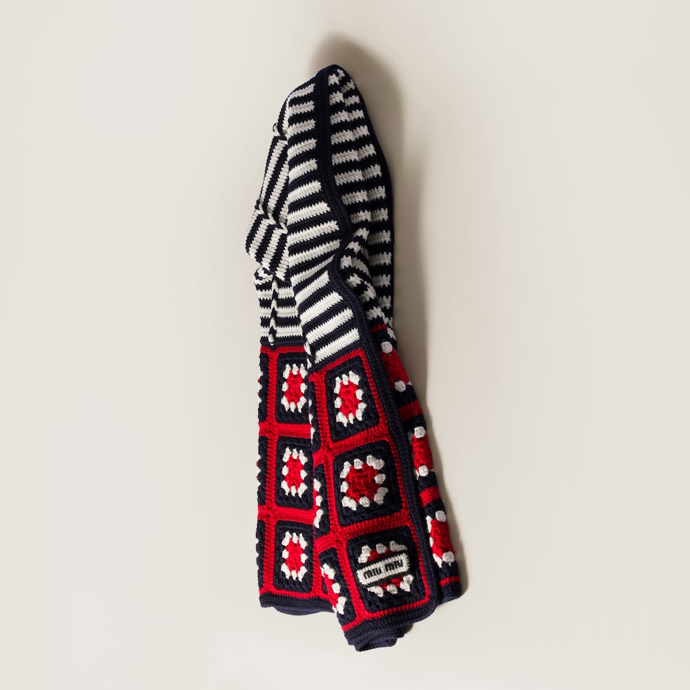 Wool throw