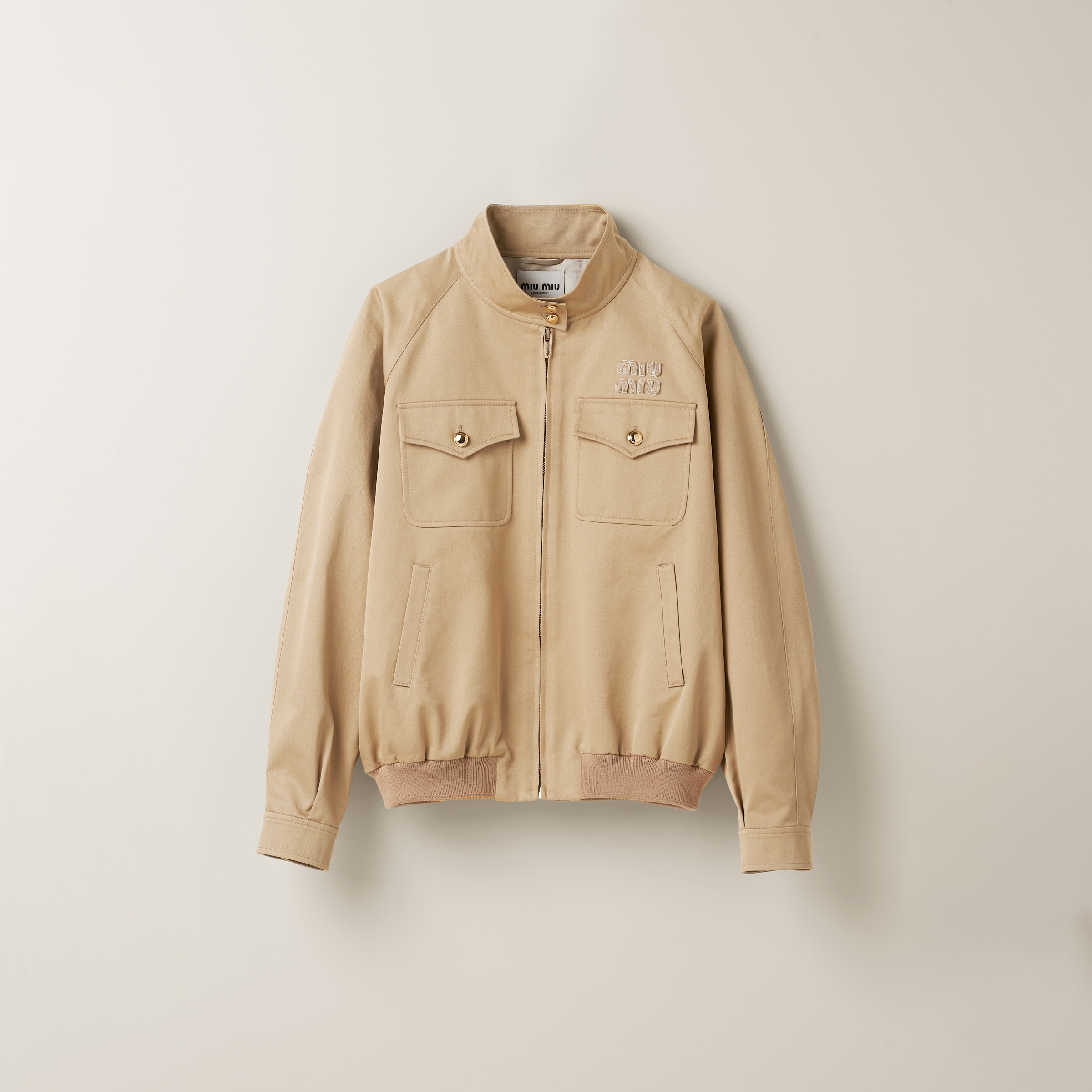 Chino blouson jacket