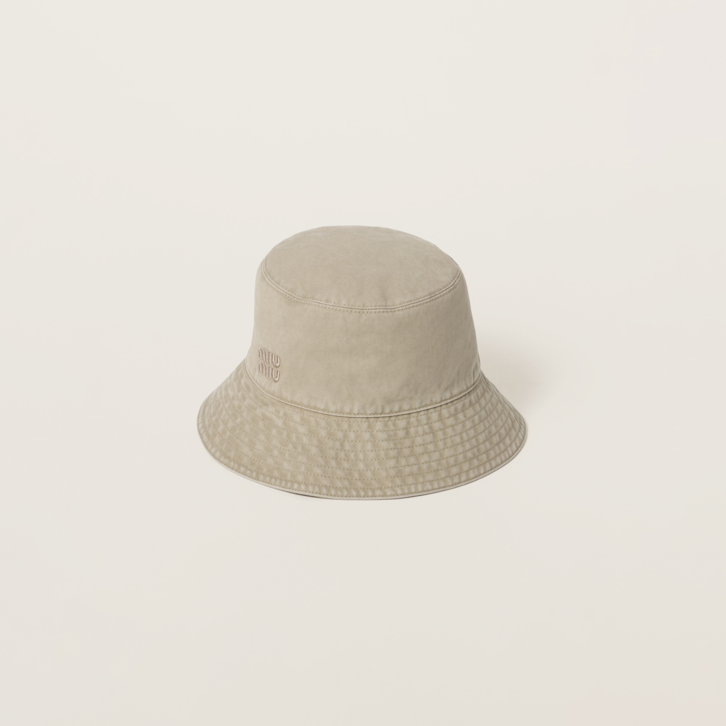 Gabardine bucket hat