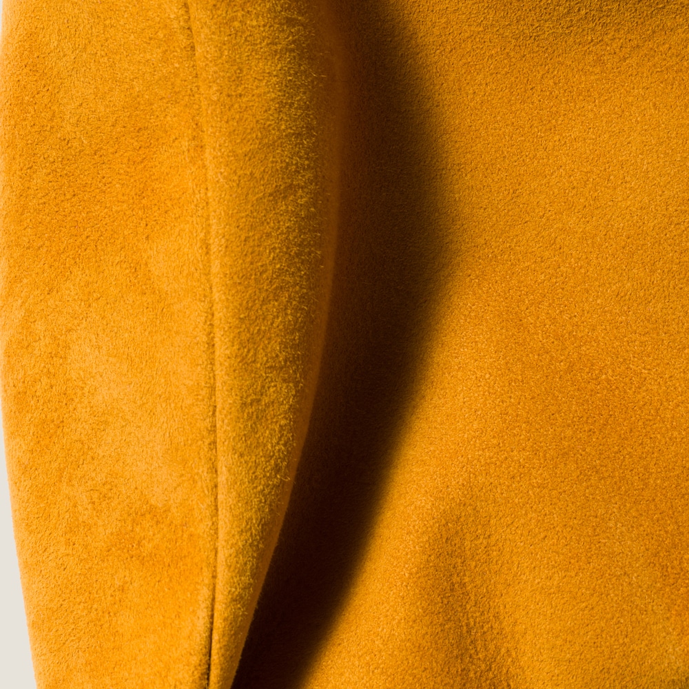 Suede pouch