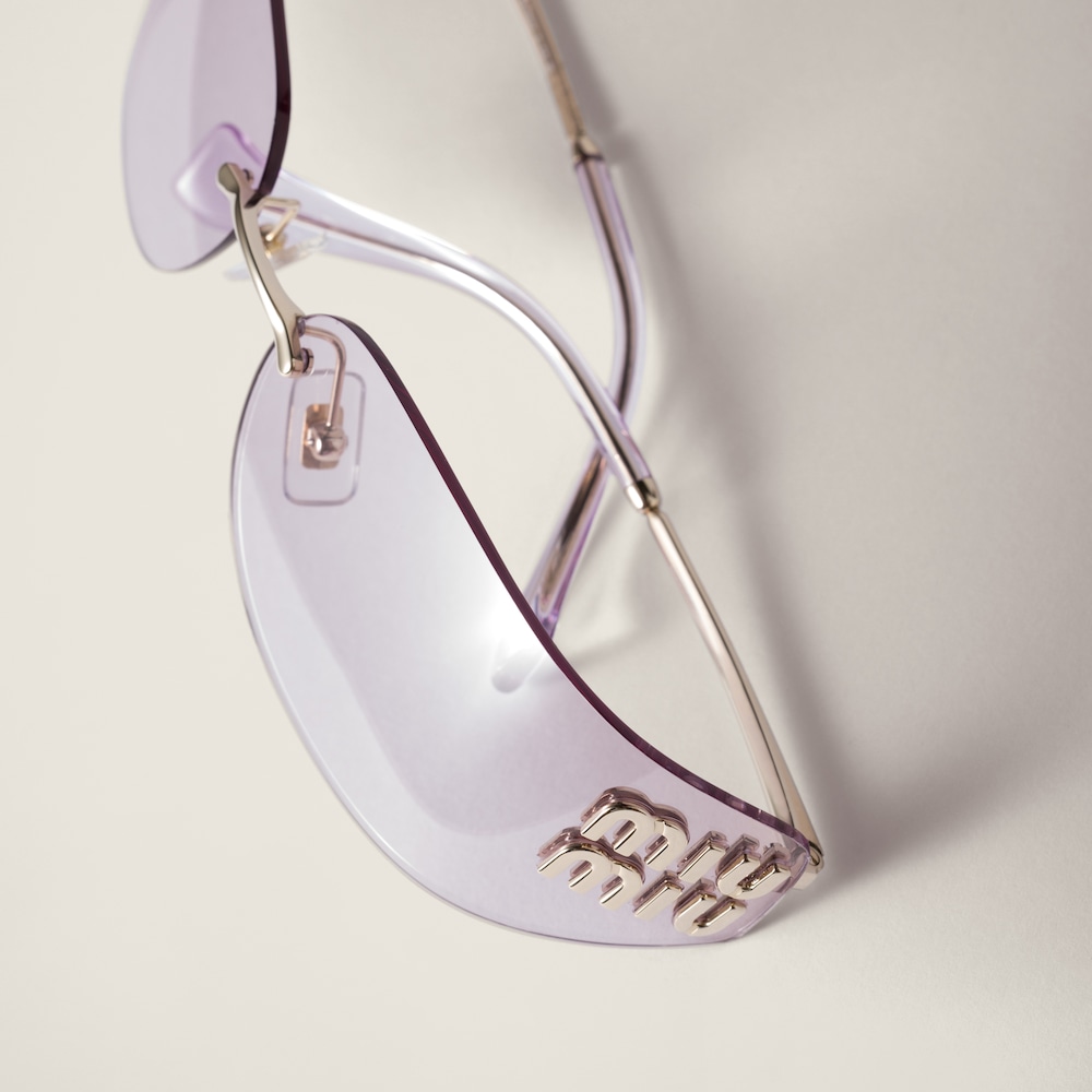 Miu Miu Logo sunglasses