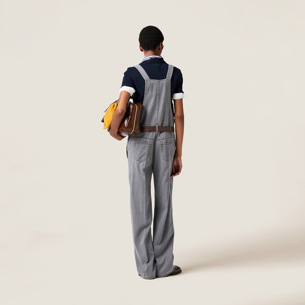 Chambray jumpsuit