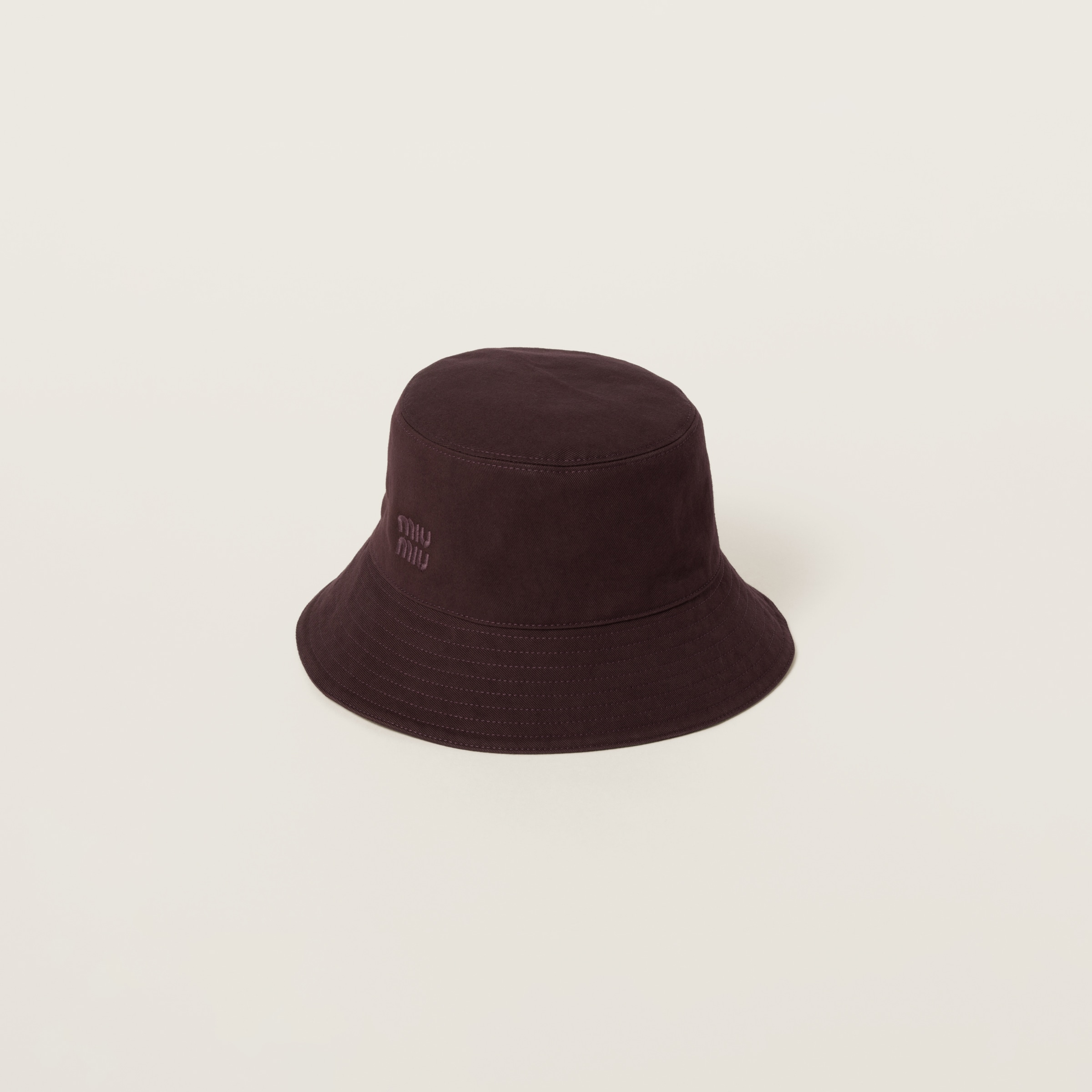 Gabardine bucket hat
