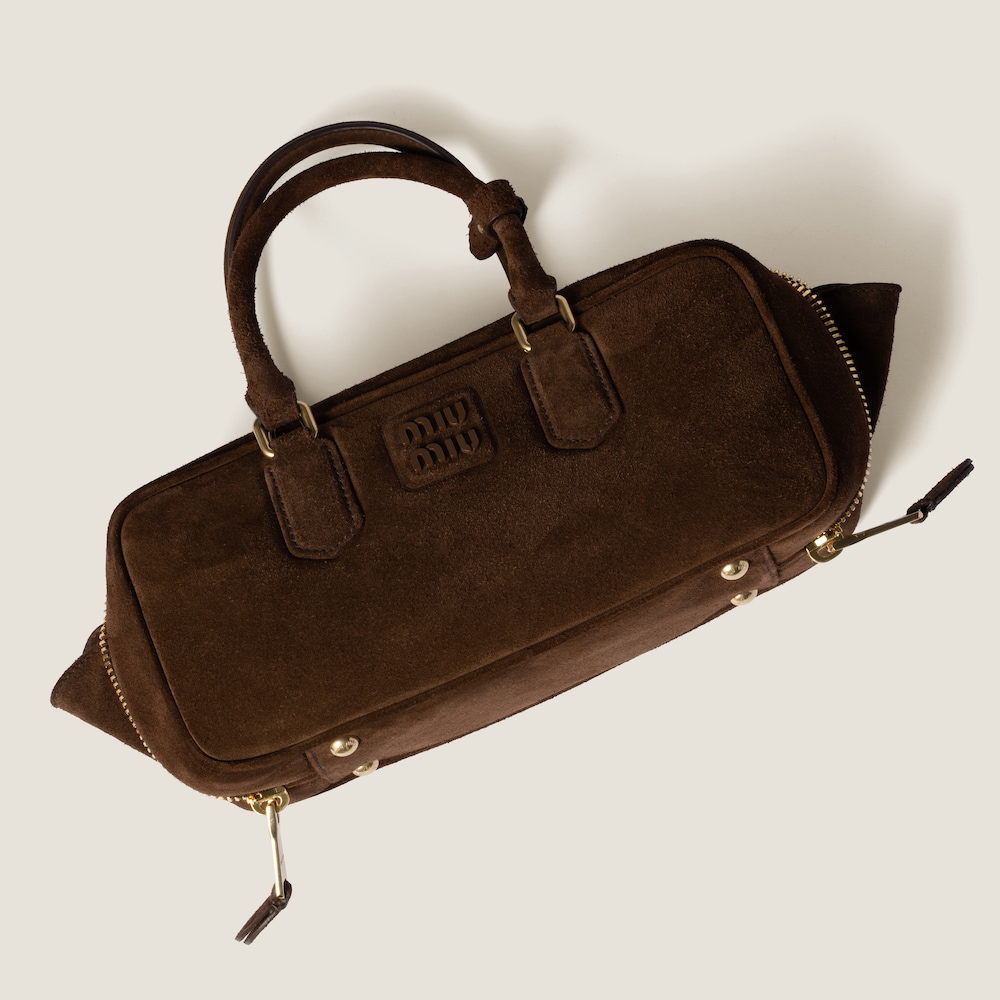 Arcadie suede bag