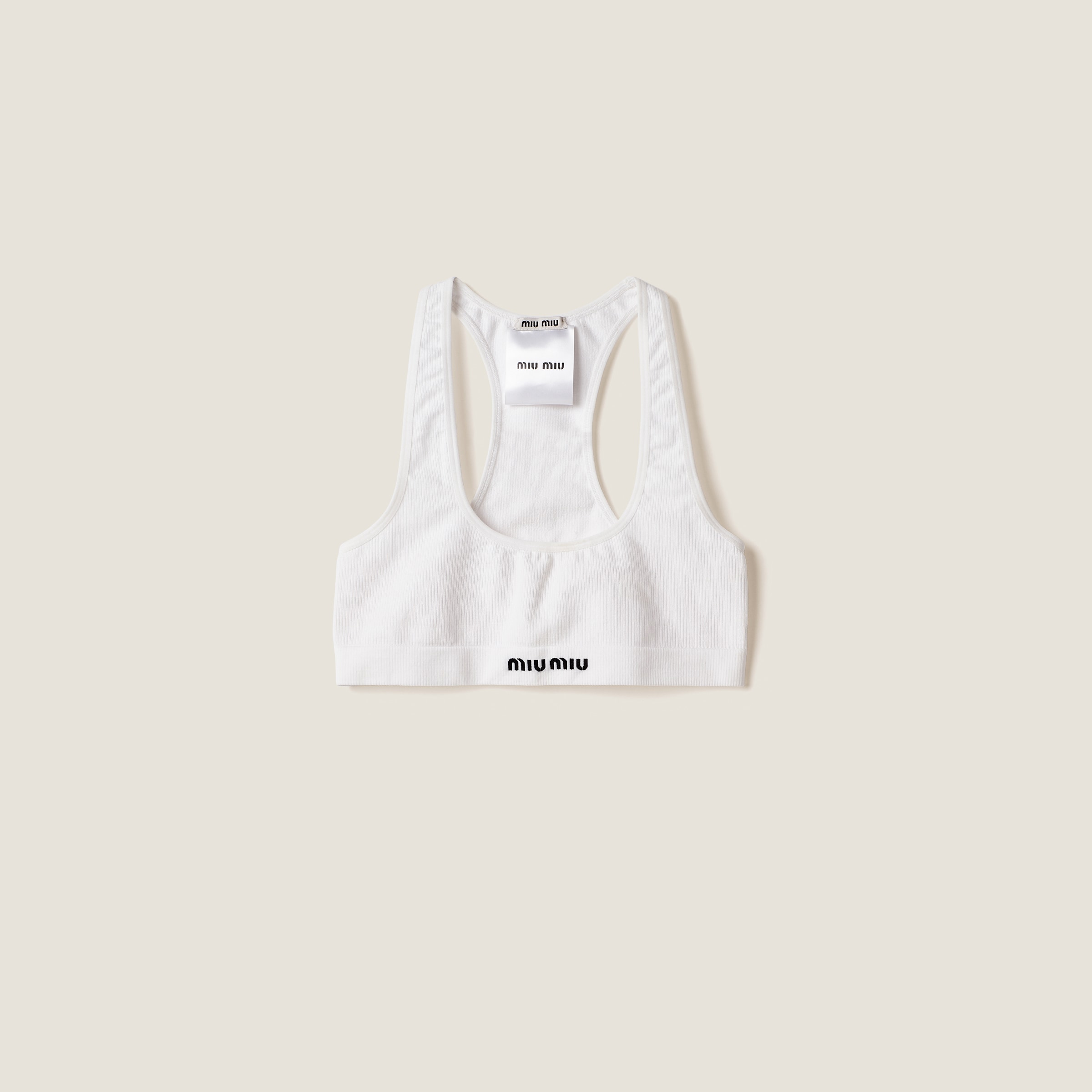 Seamless racerback top
