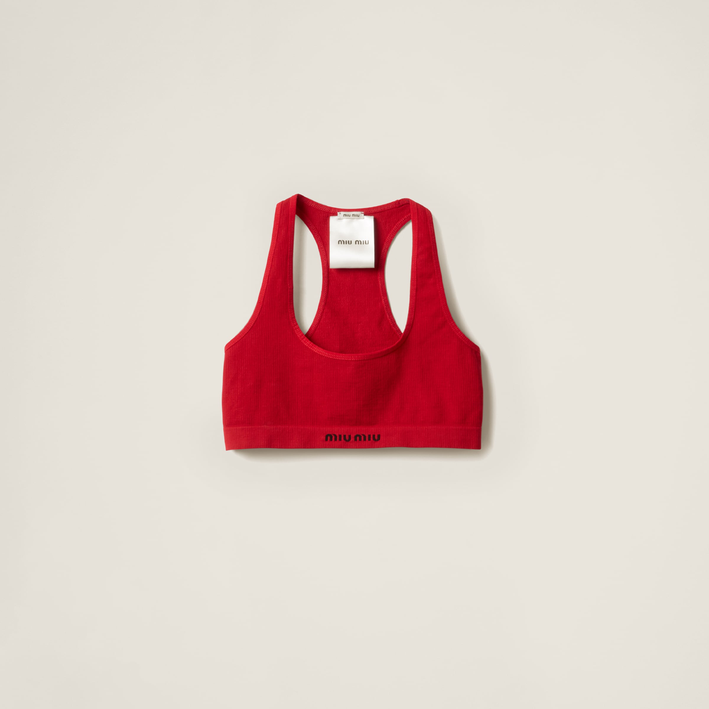 Seamless racerback top