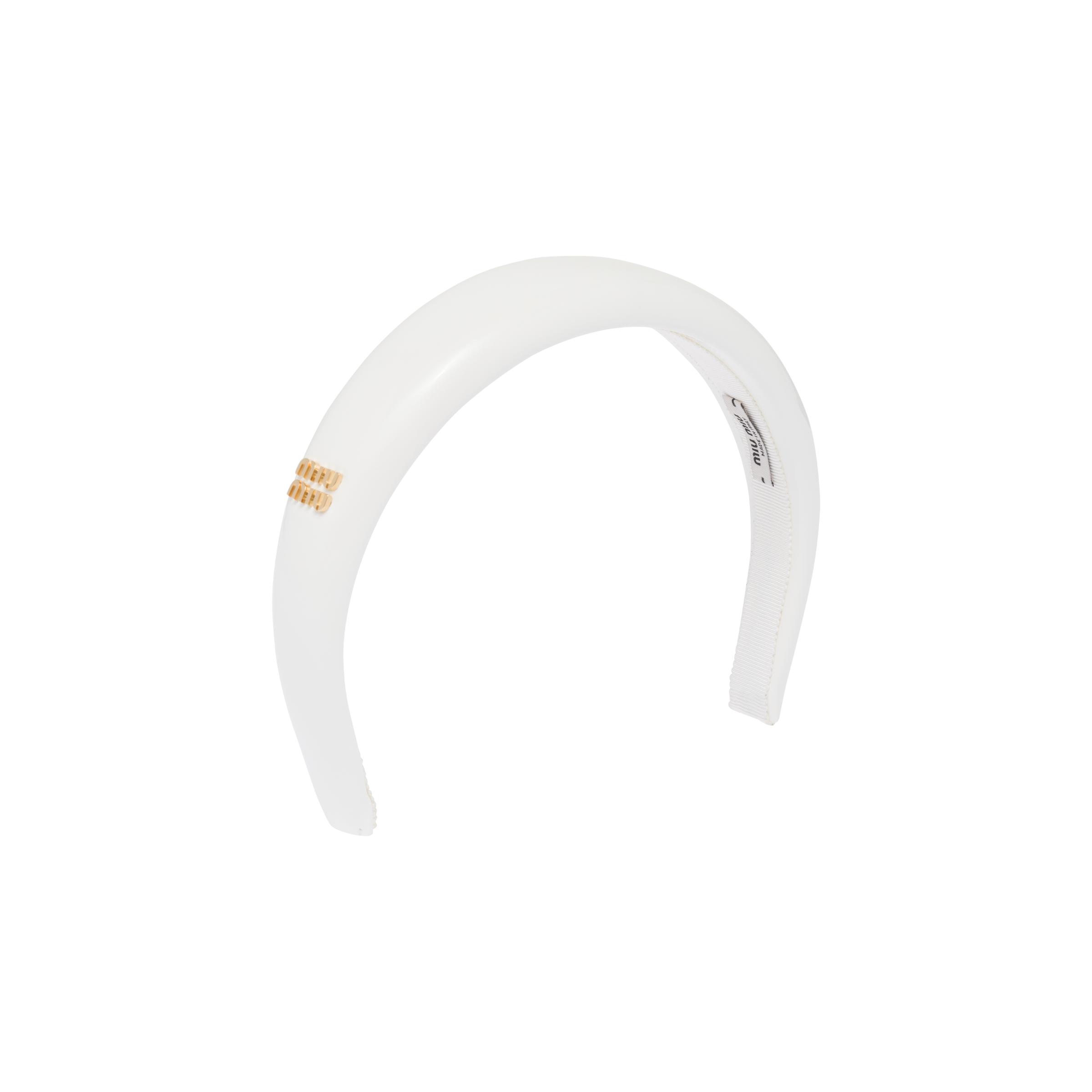 Patent leather headband
