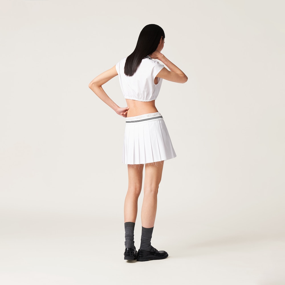 Poplin top