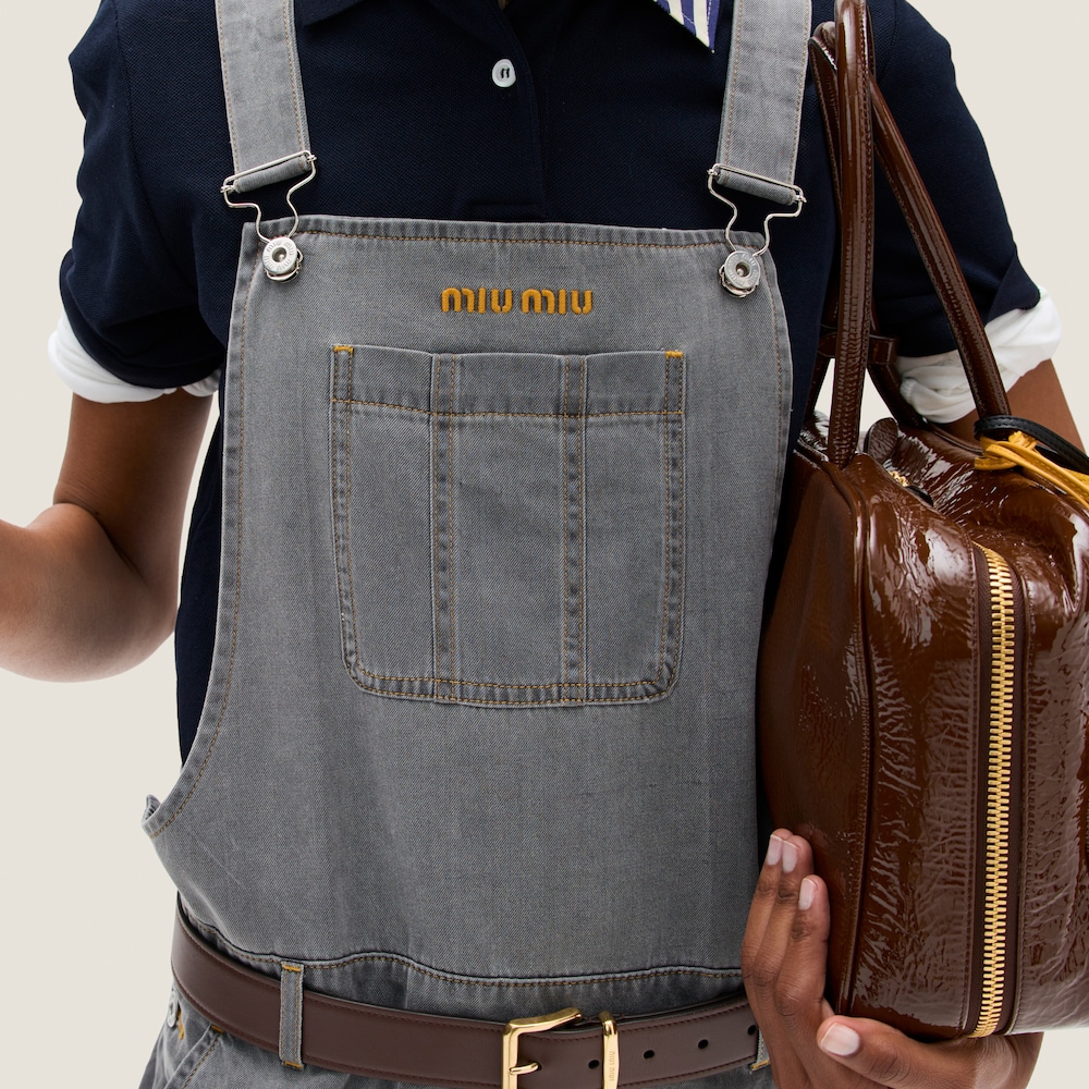 Chambray jumpsuit