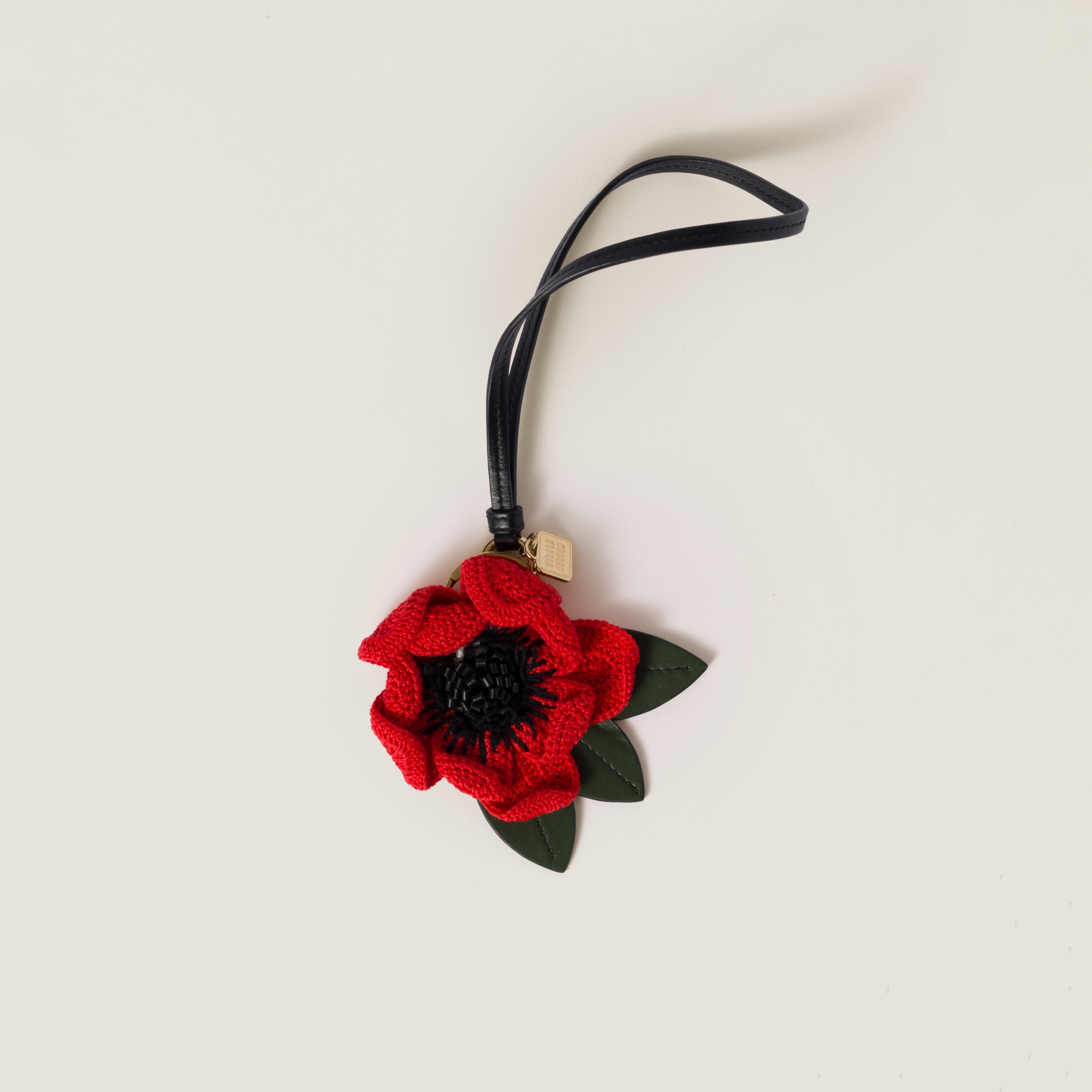 Trick leather keyring