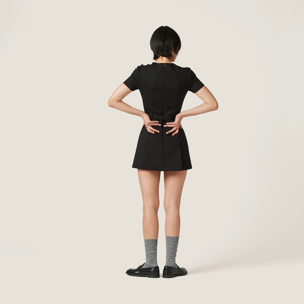 Grain de poudre mini-dress