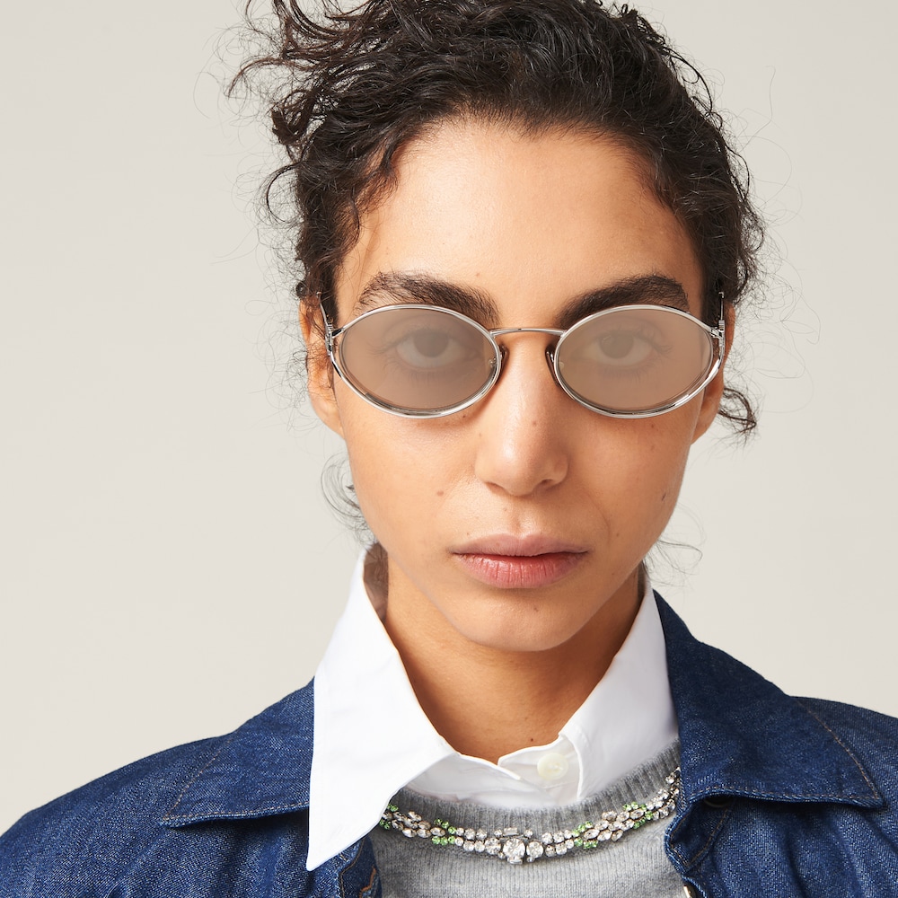 Miu Miu Logo sunglasses