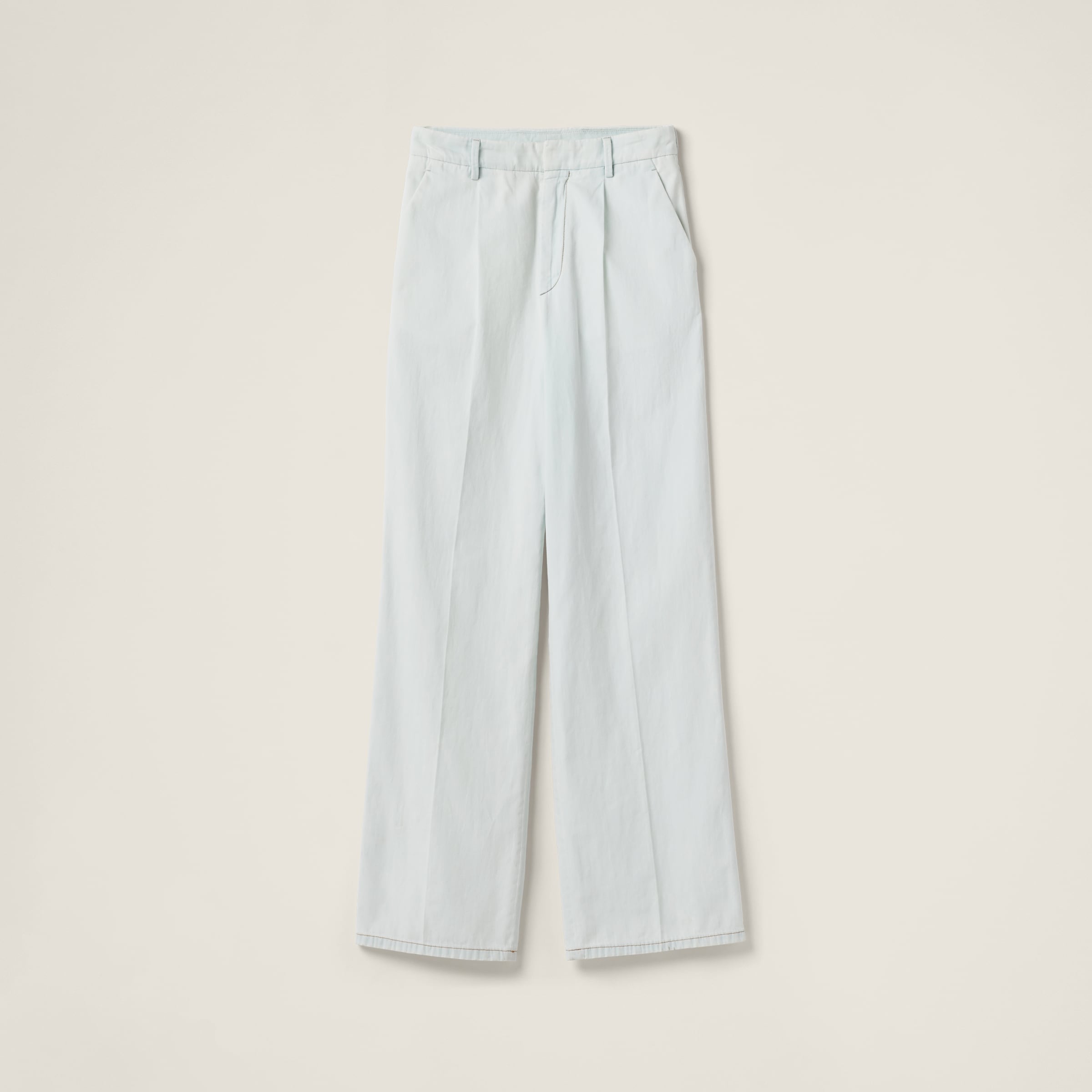 Chambray denim jeans