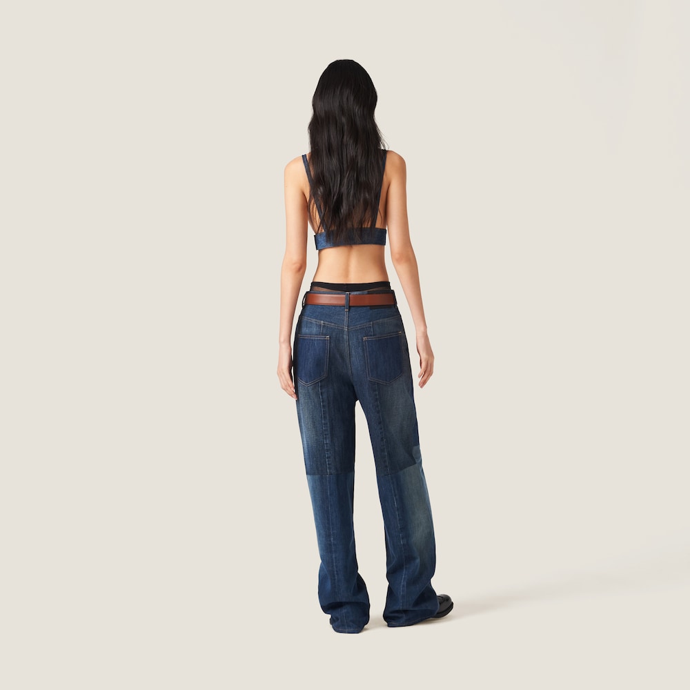Denim top