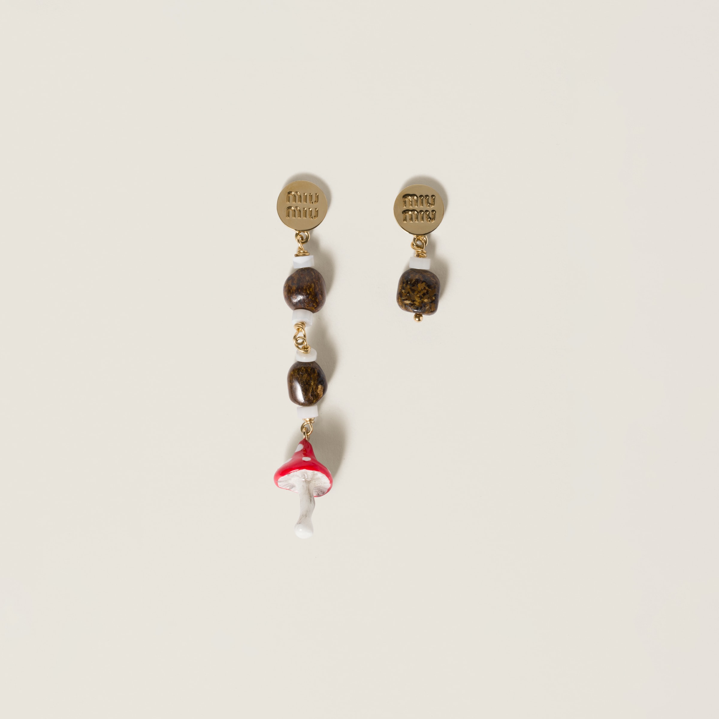 Metal earrings