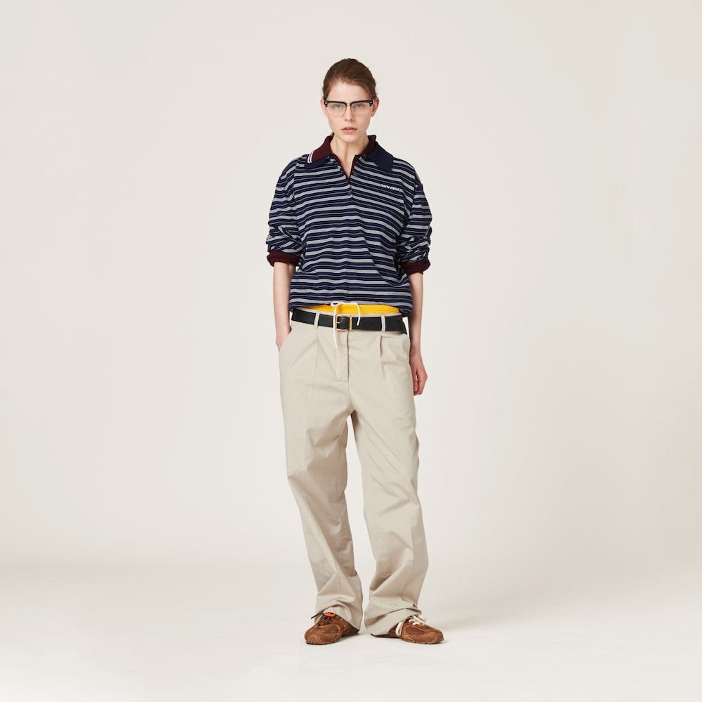 Poplin pants
