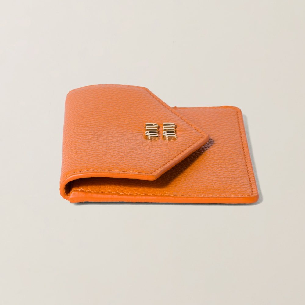Leather card holder
