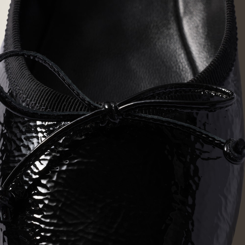 Naplak leather ballerinas