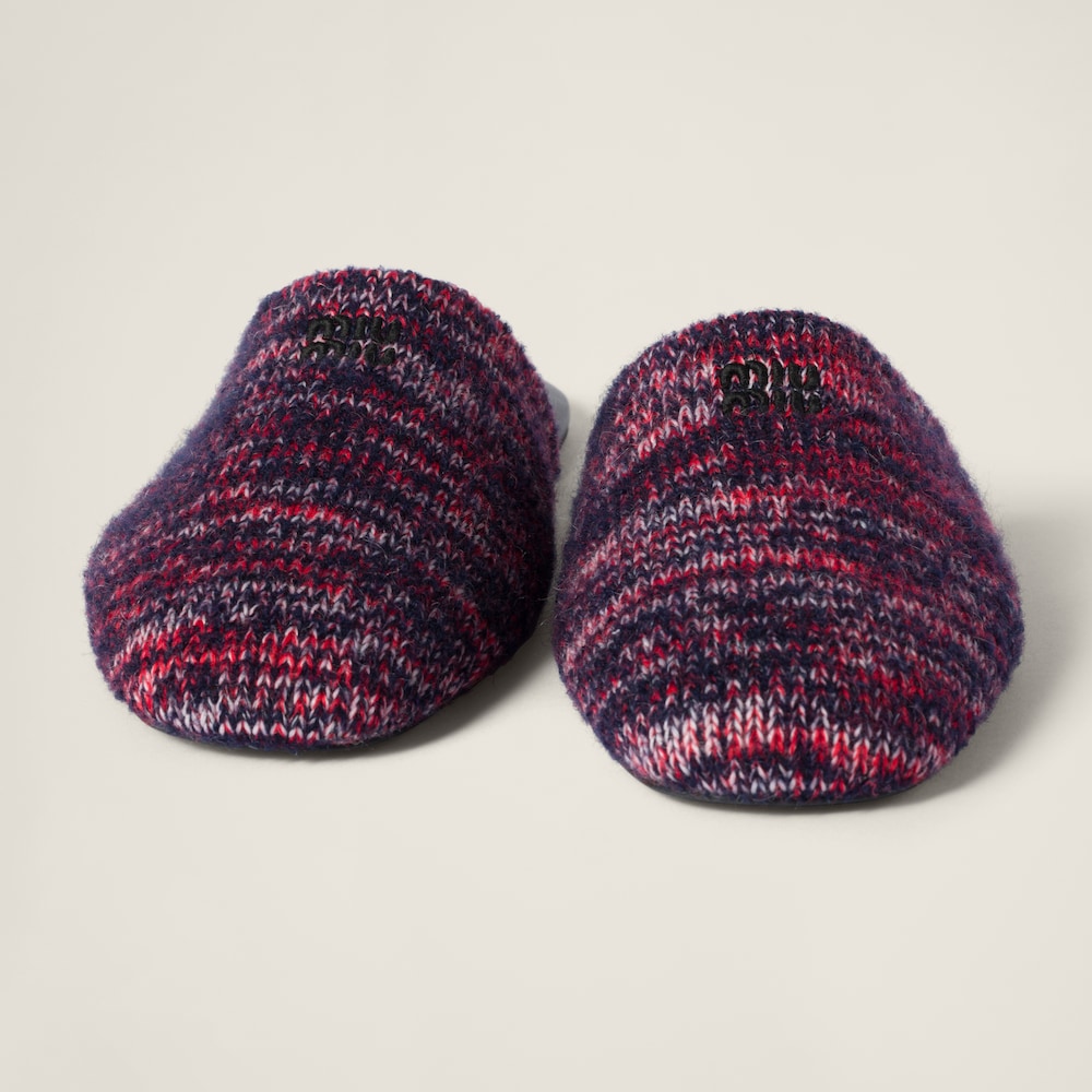 Wool slippers