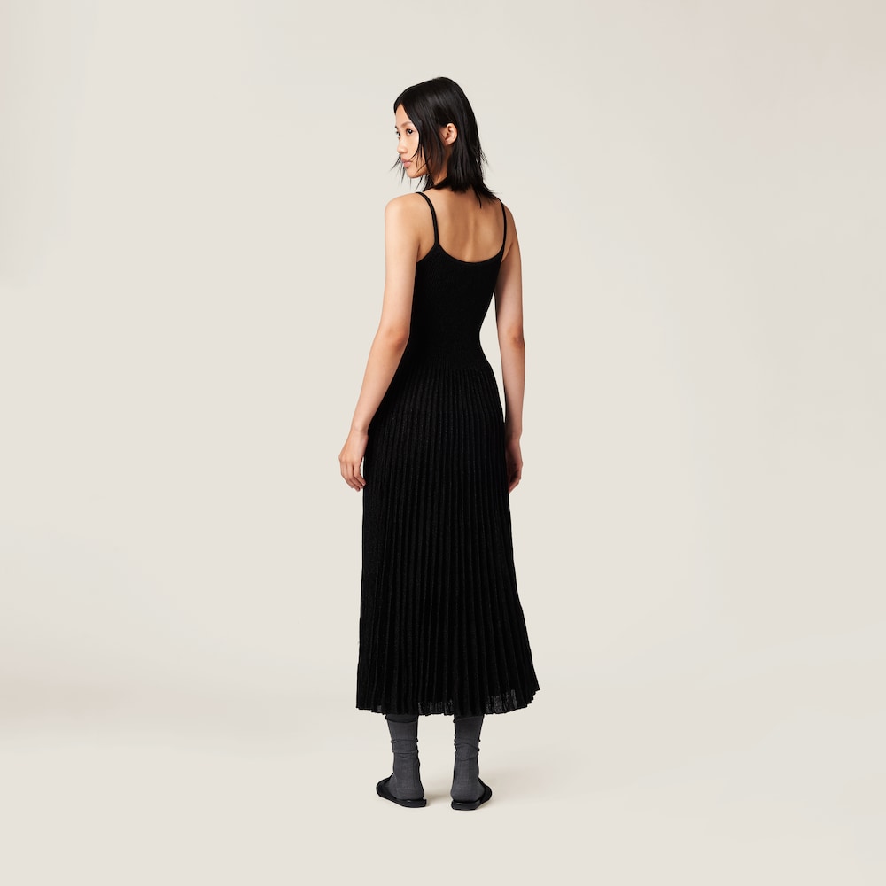 Dress with logo
