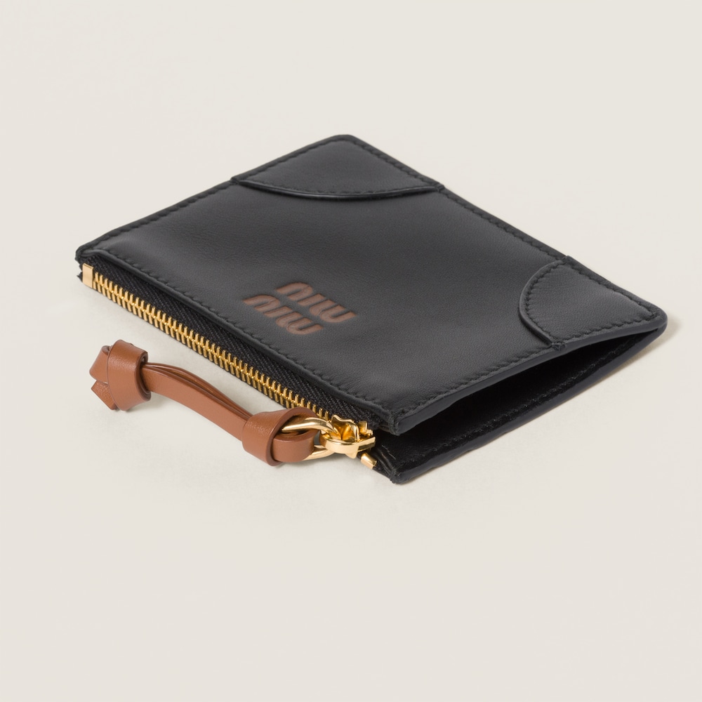 Leather card holder