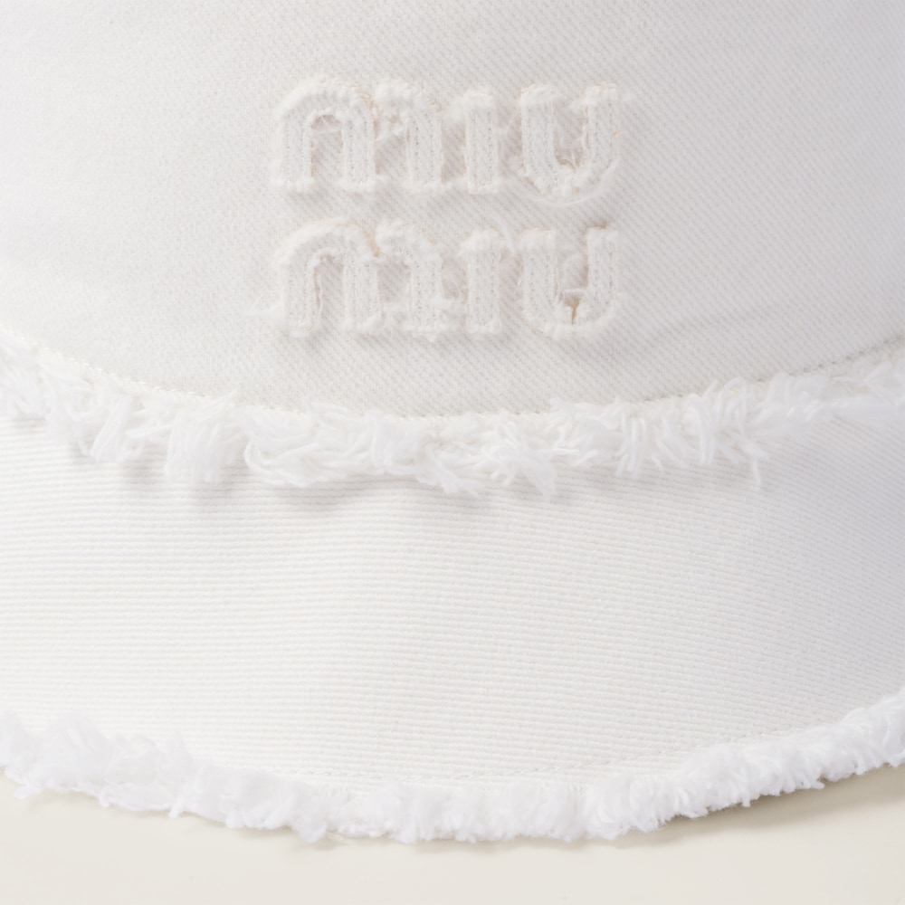 Denim bucket hat