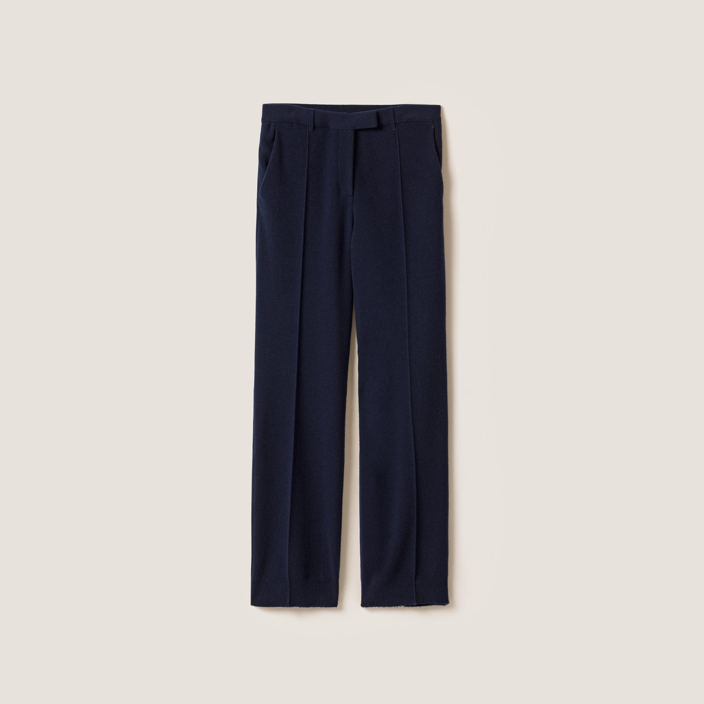 Wool and cashmere pants