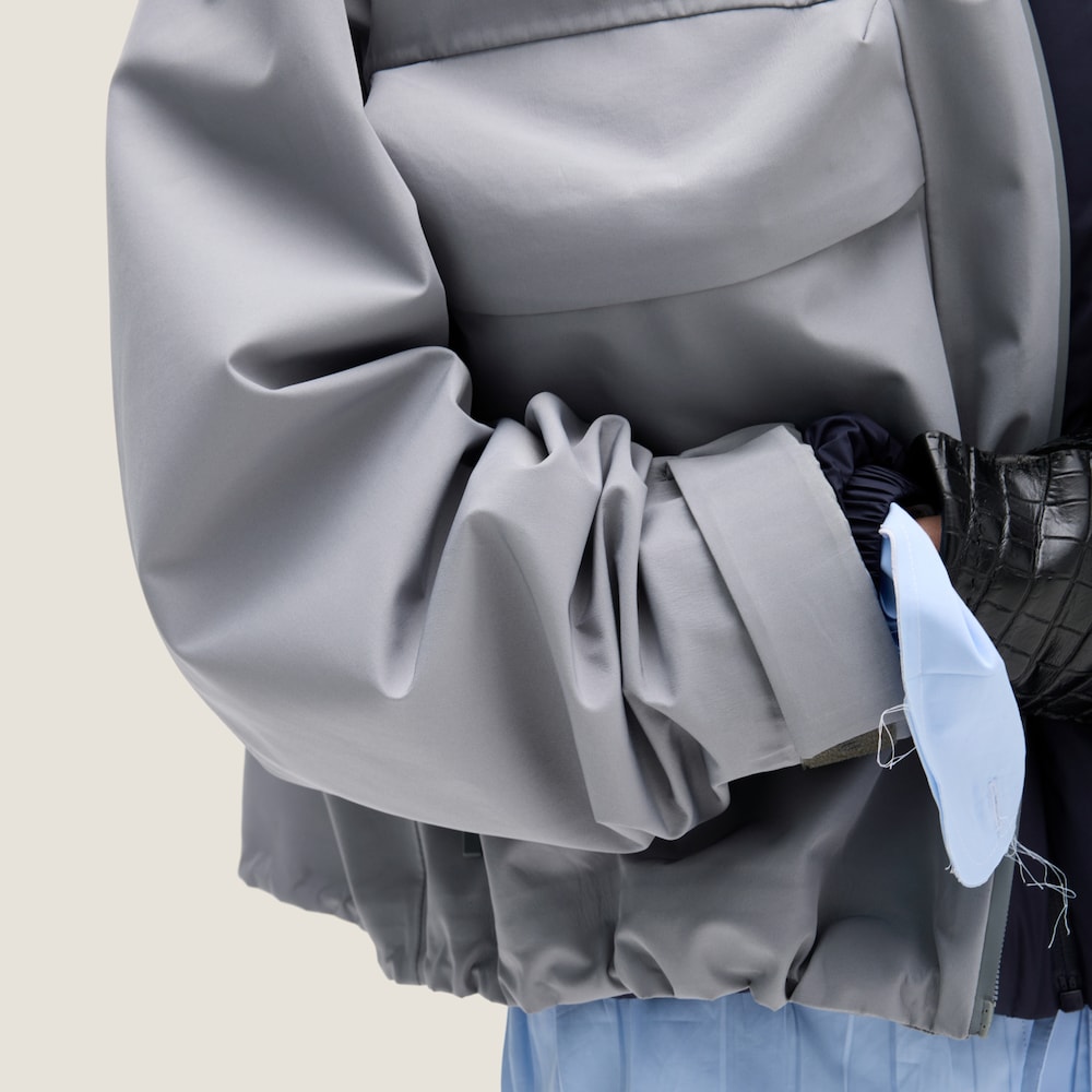 Tec canvas blouson
