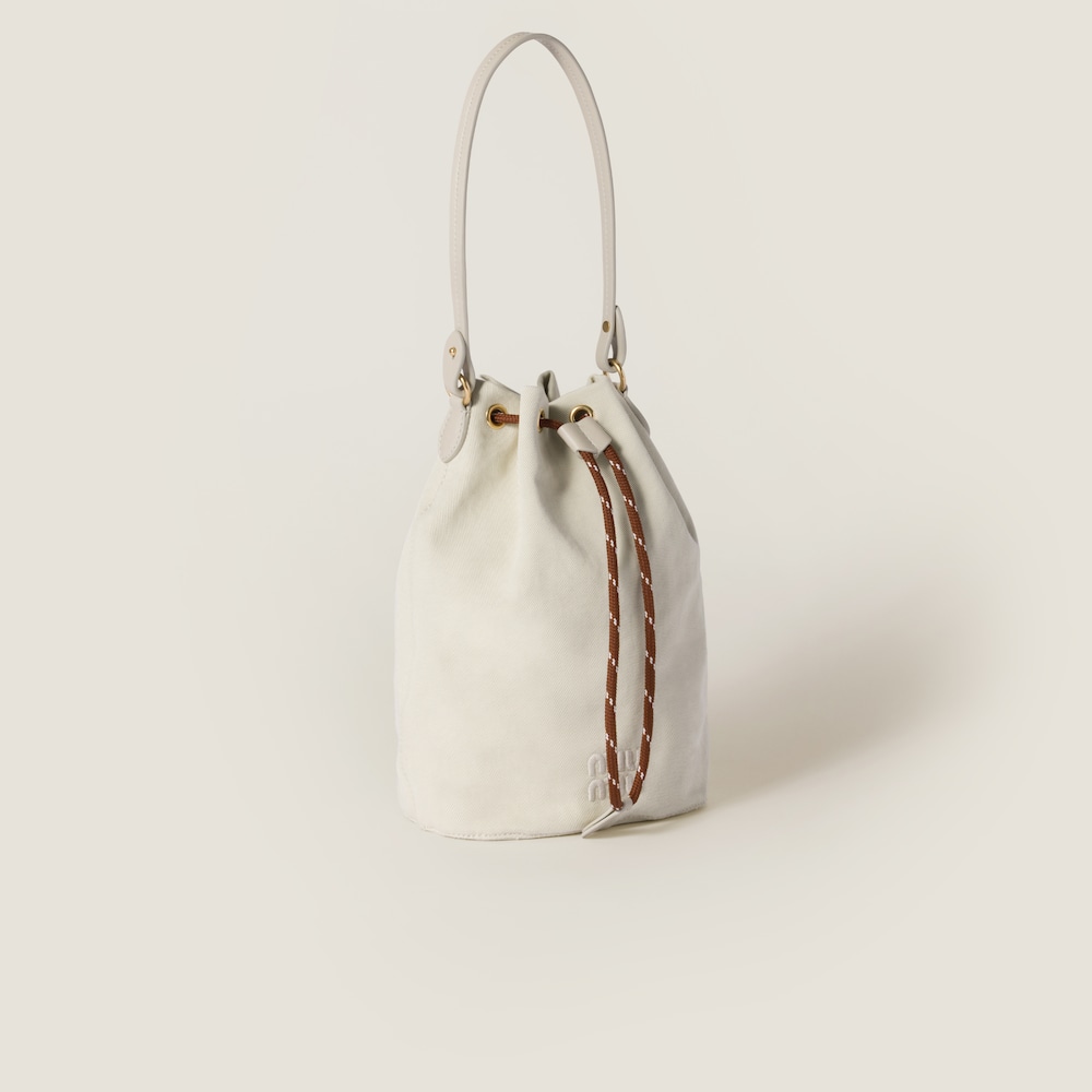 Gabardine pouch