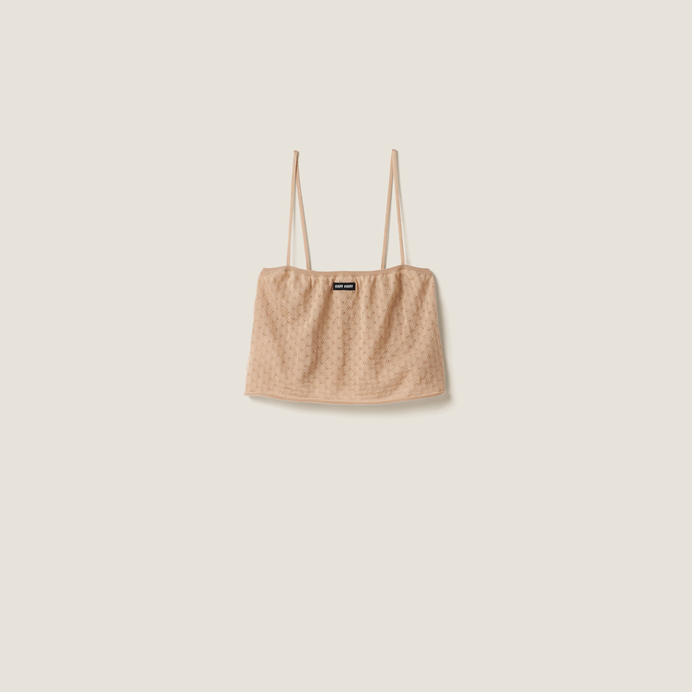 Cashmere and silk top
