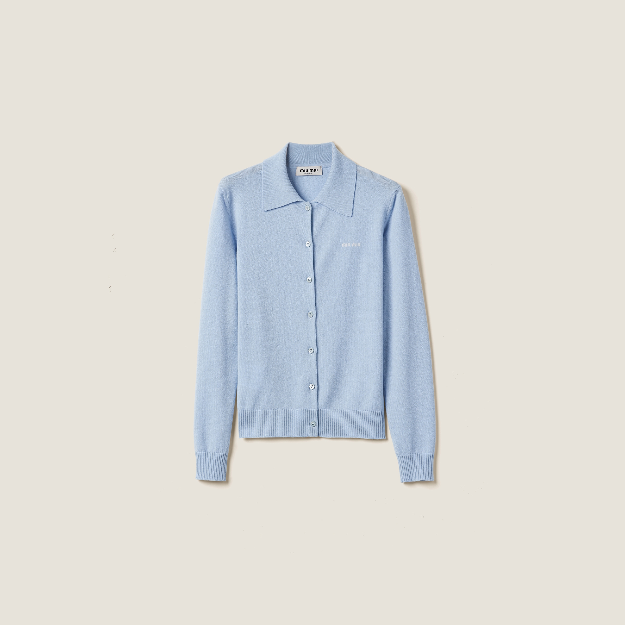 Cashmere knit cardigan
