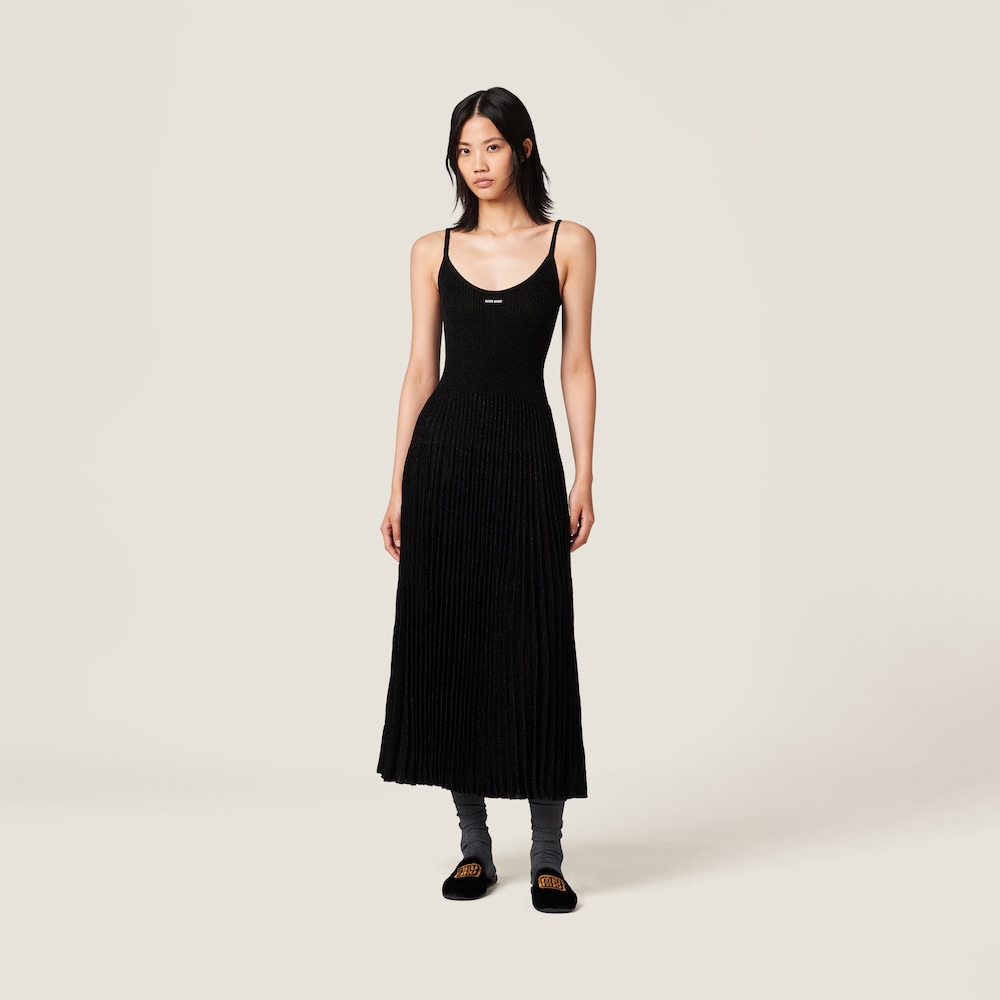 Dress with logo