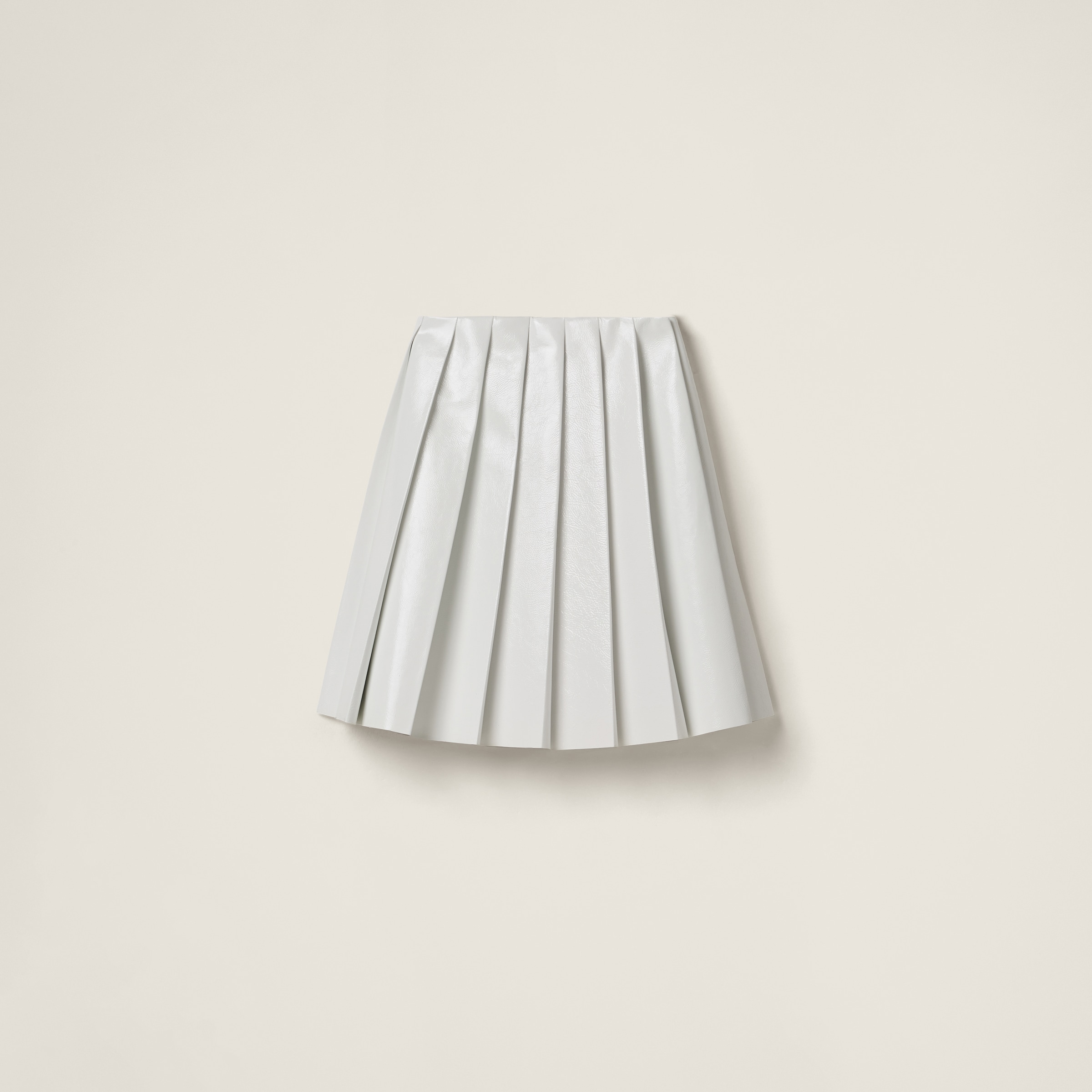 Pleated naplak skirt