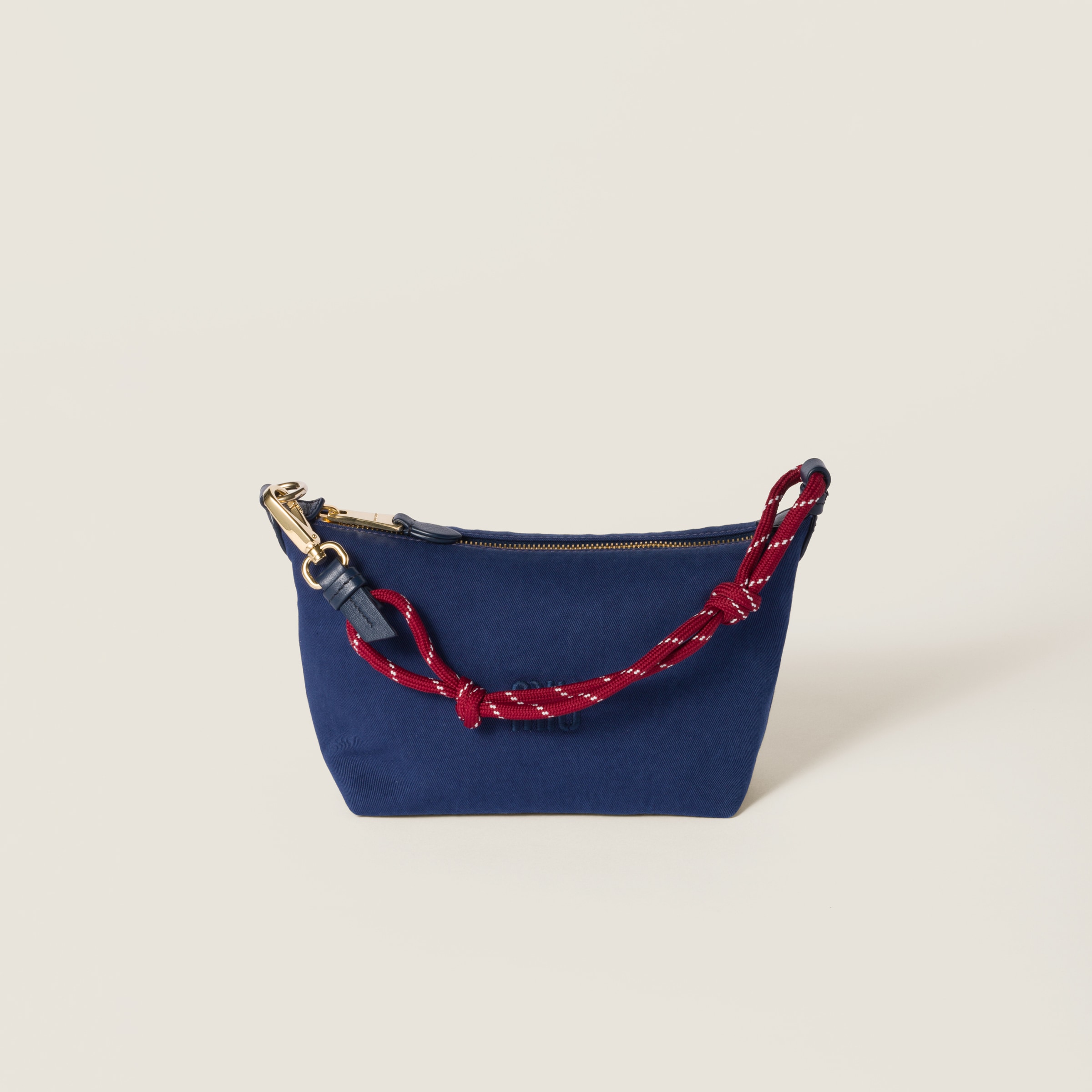 Gabardine pouch