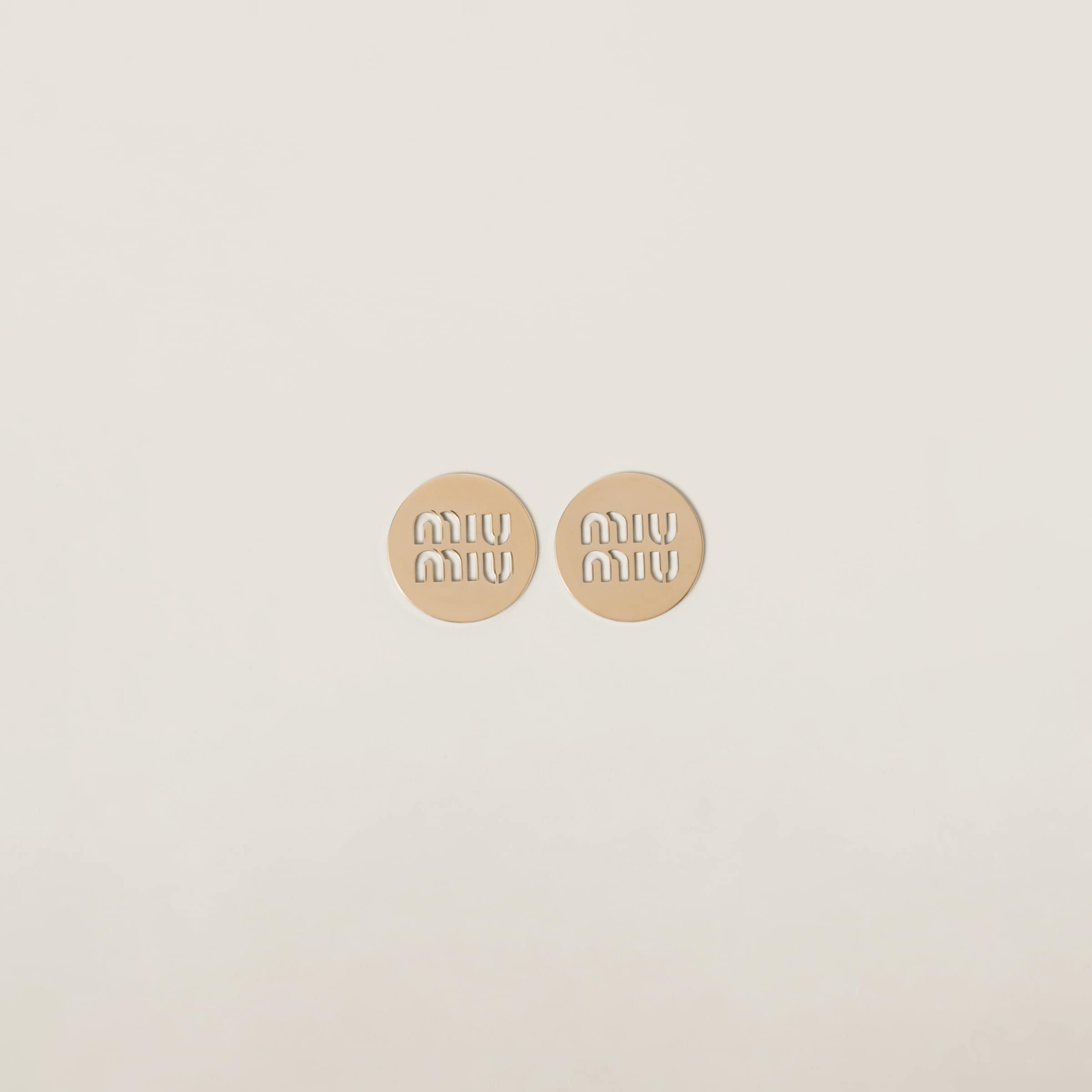 Miu Logo earrings