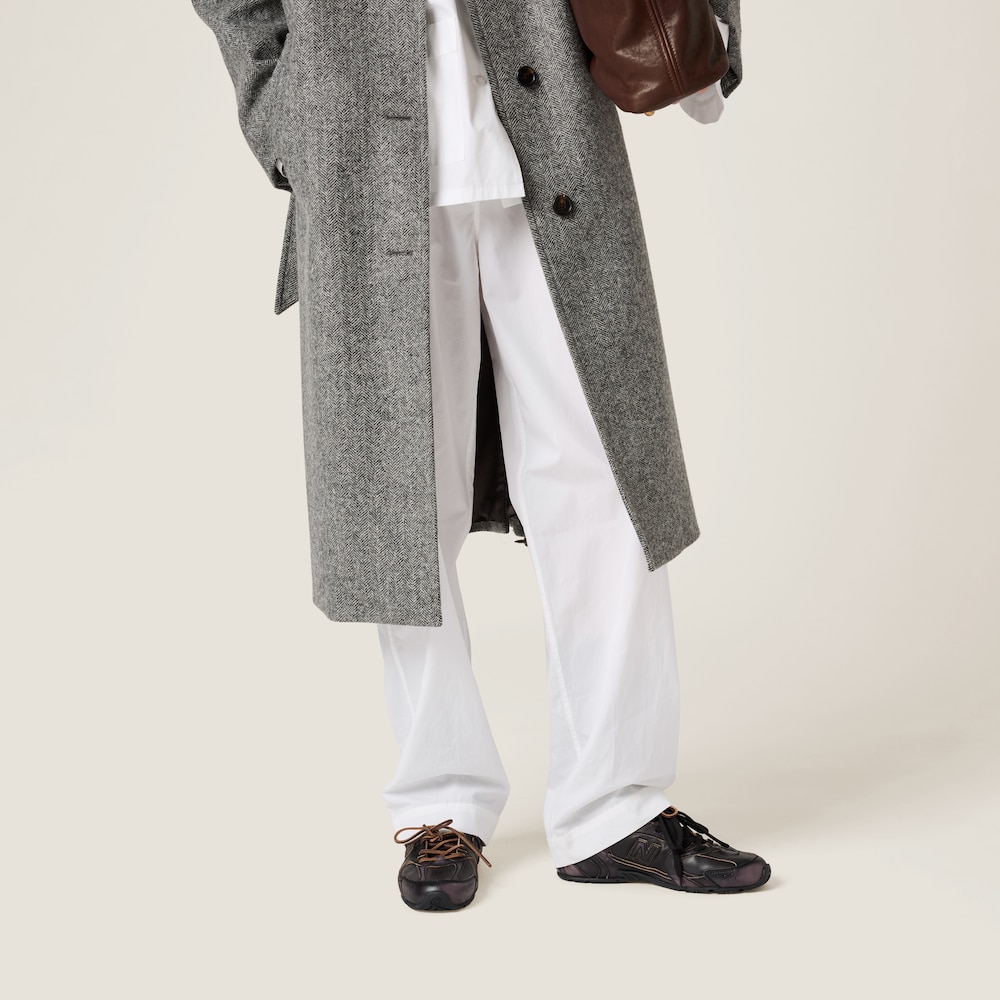 Poplin pajama pants