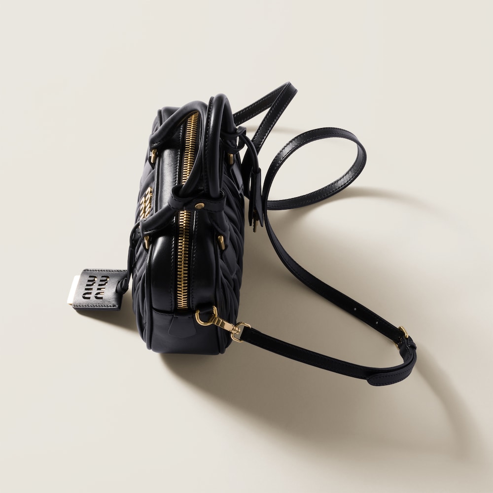 Arcadie Matelassé nappa leather bag