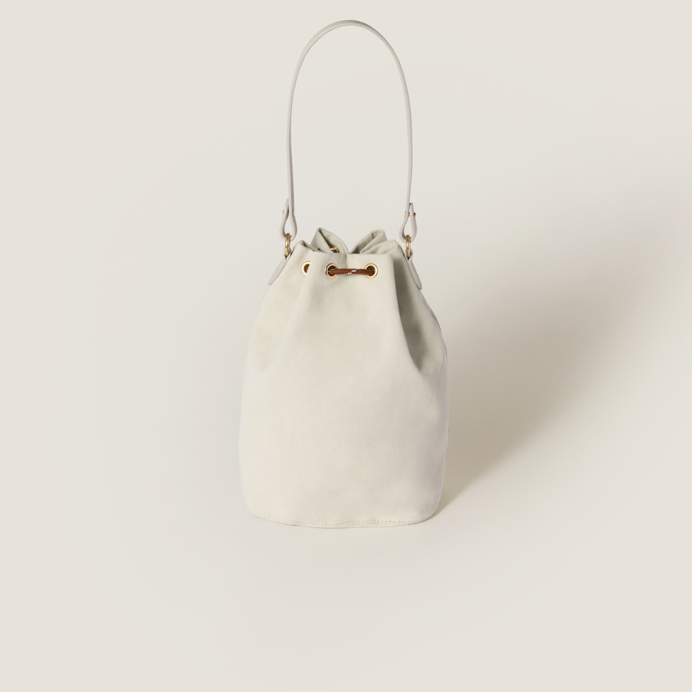 Gabardine pouch