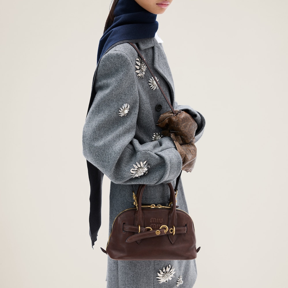 Aventure nappa leather top-handle bag