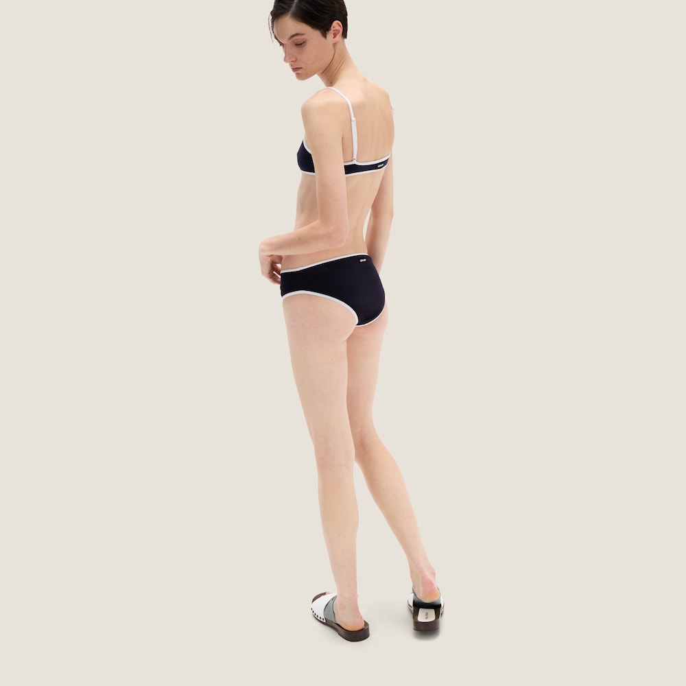 Technical knit swimsuit