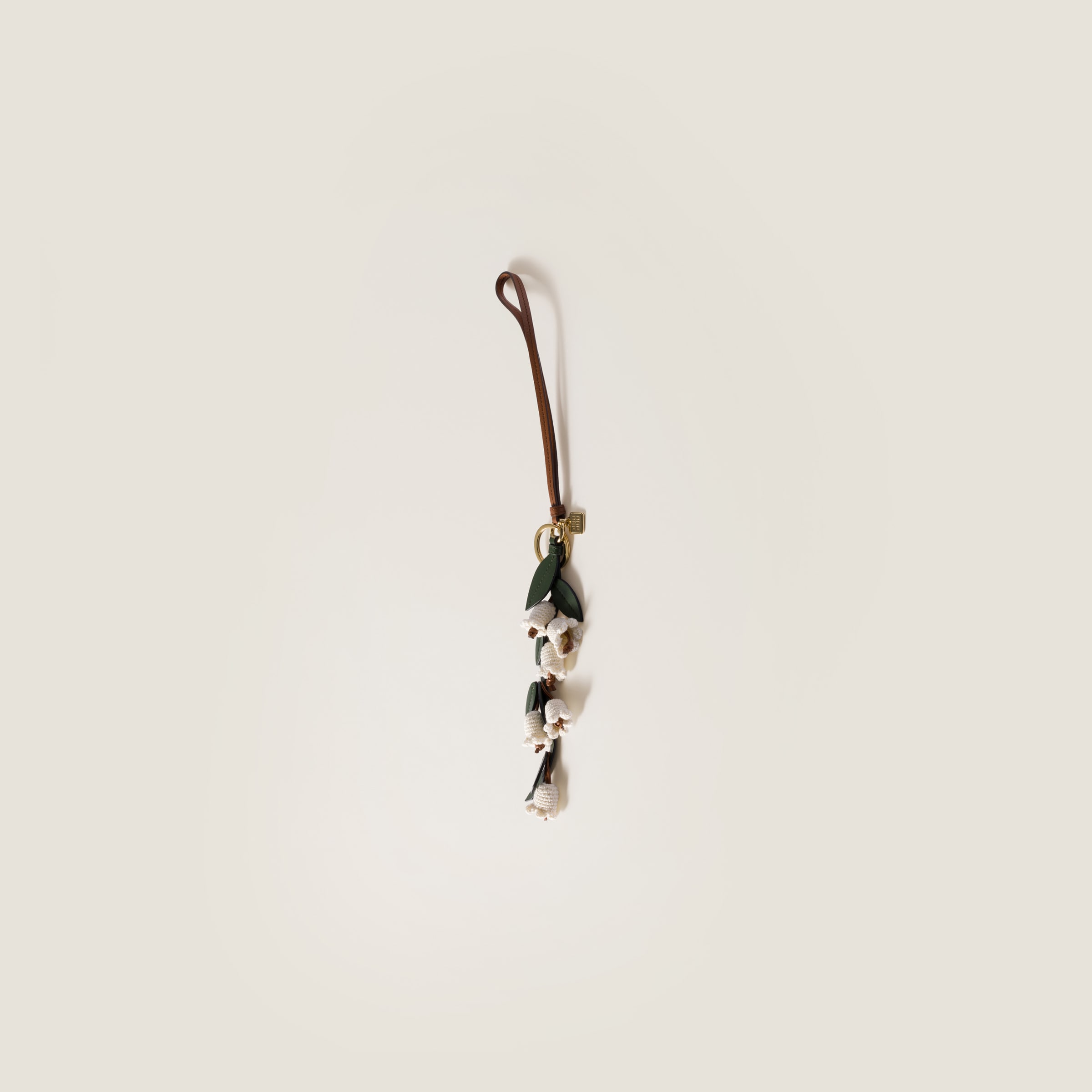 Trick leather keyring