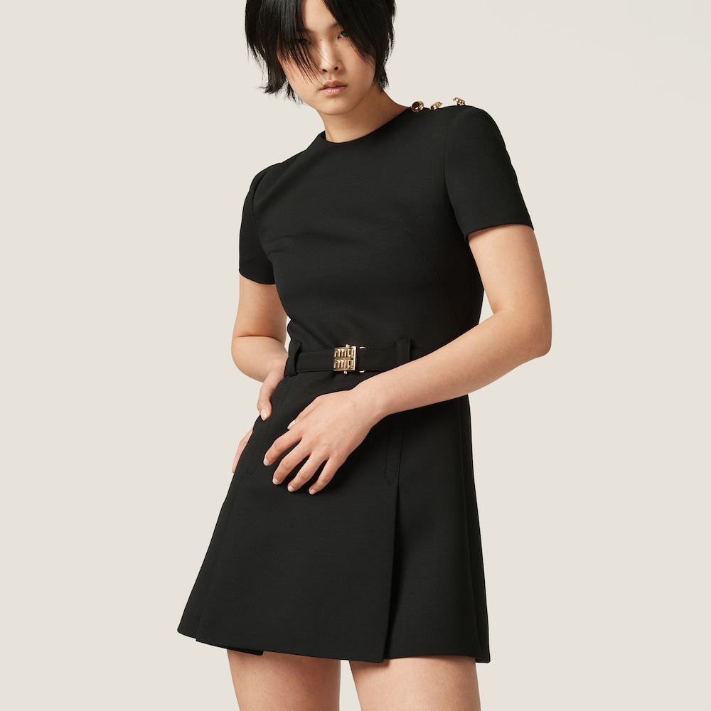 Grain de poudre mini-dress