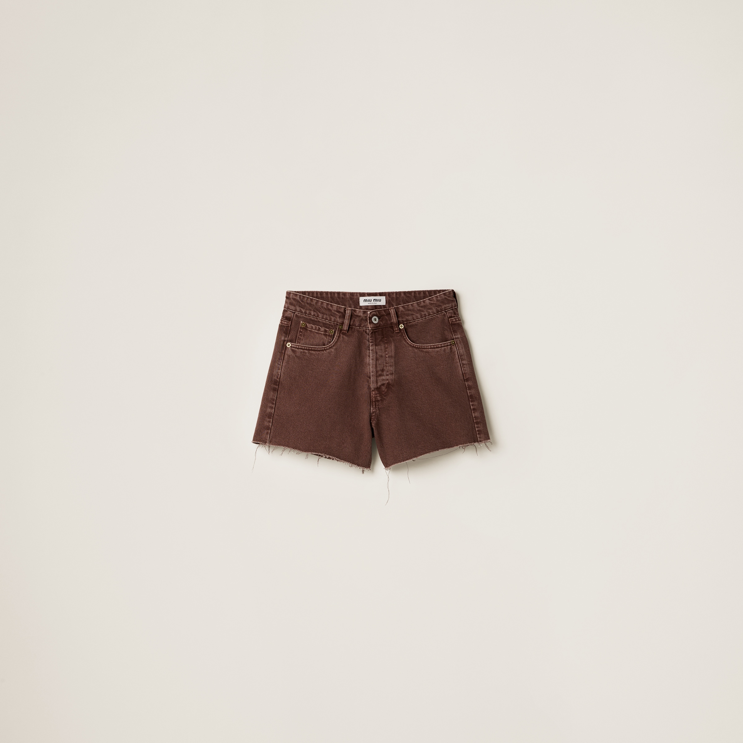 Bull denim Bermuda shorts
