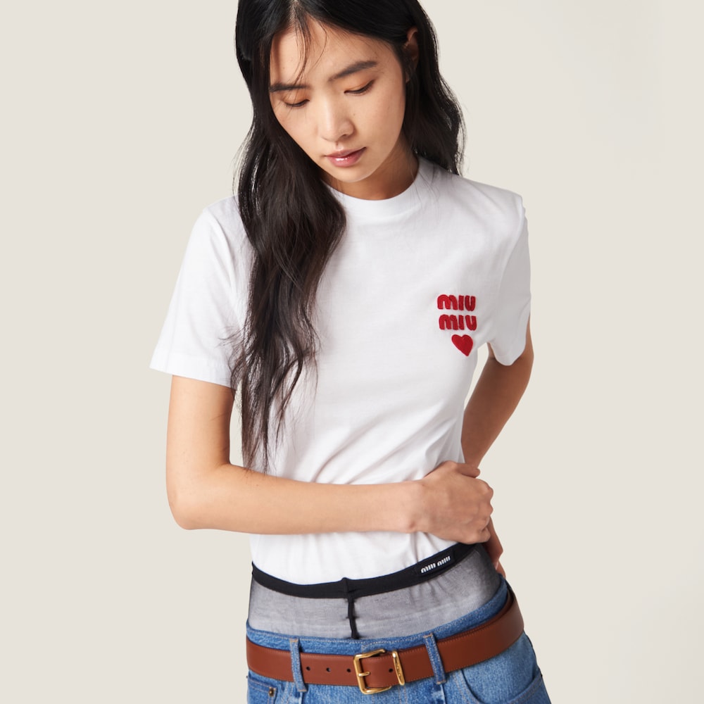 Cotton jersey T-shirt