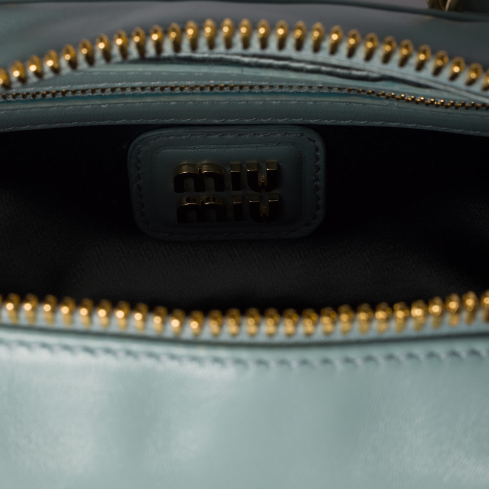 Arcadie matelassé nappa leather bag
