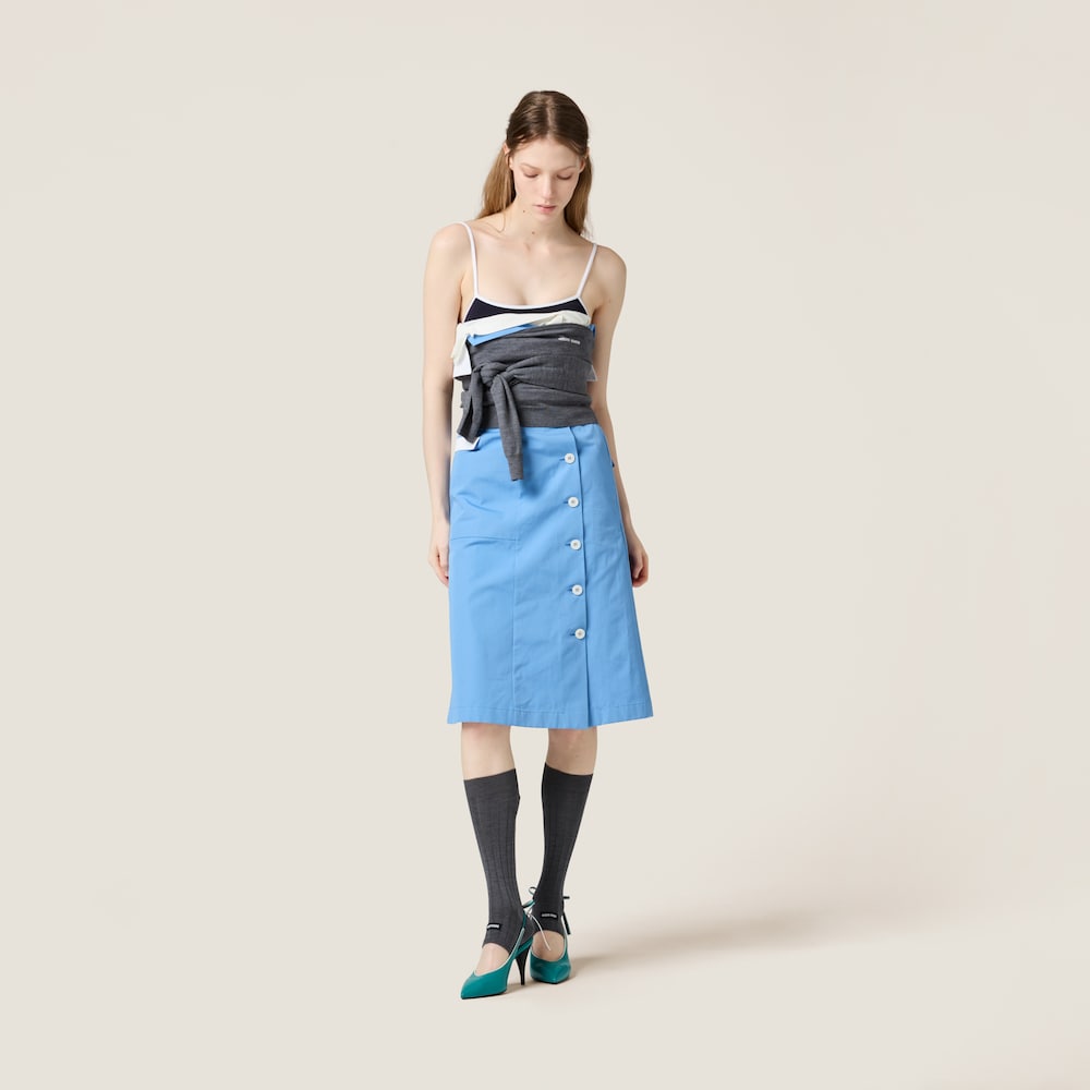 Poplin dress