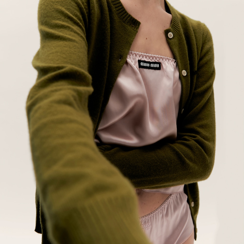 Satin top