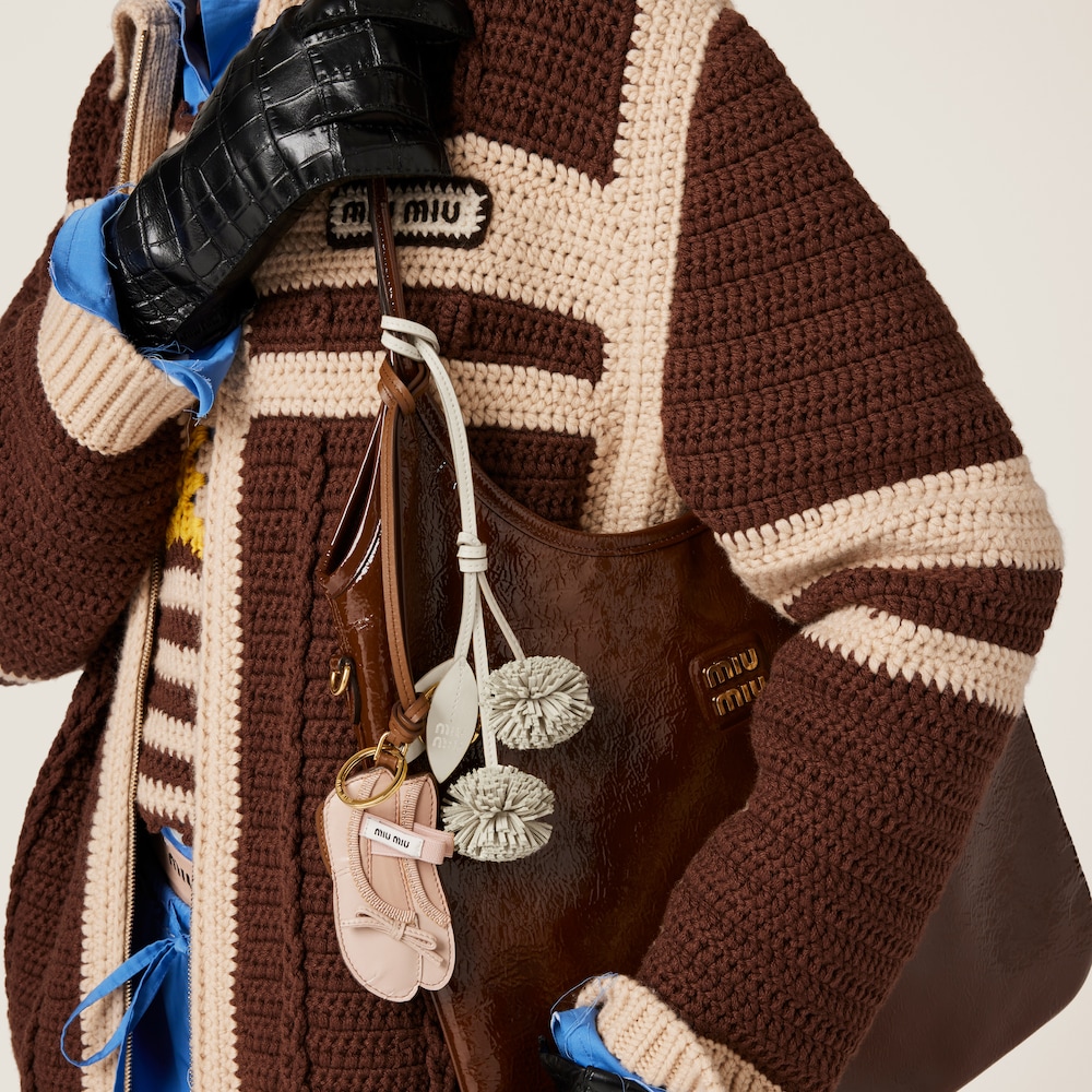 Miu Ballet leather keychain trick