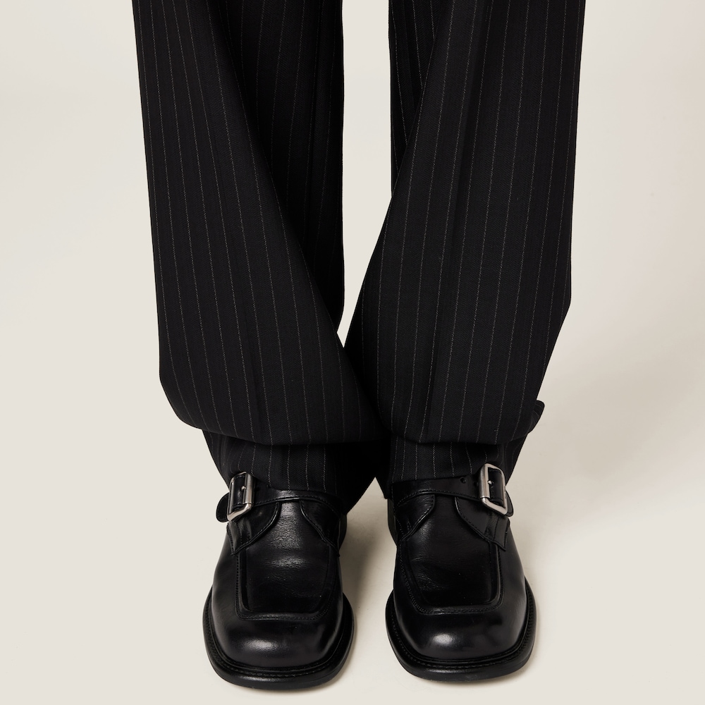 Pinstripe pants